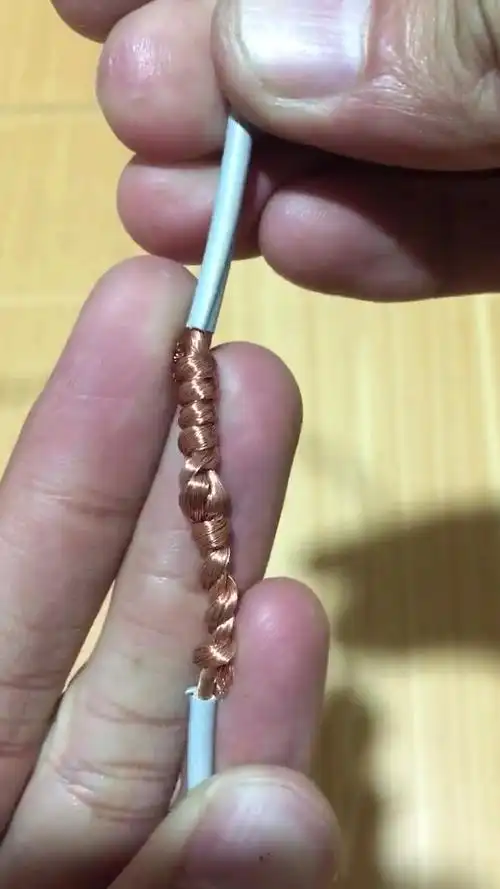 软线直线接法(自绕法)