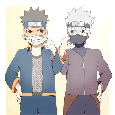 卡卡西带土头像