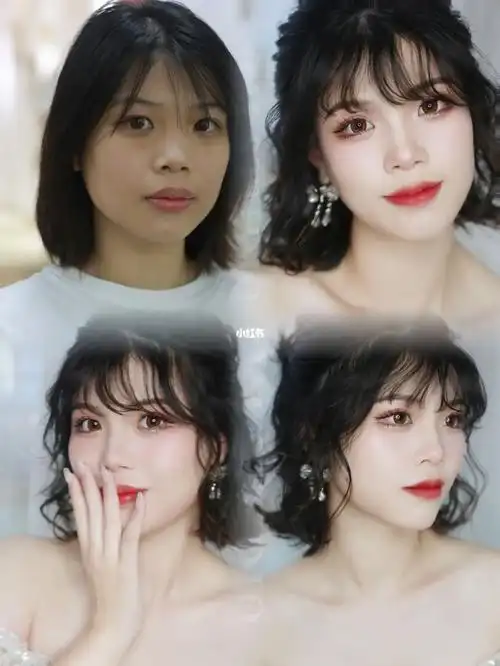 短发在逃公主发型