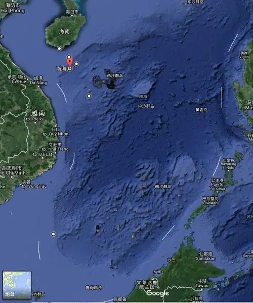 越南声称981钻井平台越界它在九段线内好不好图