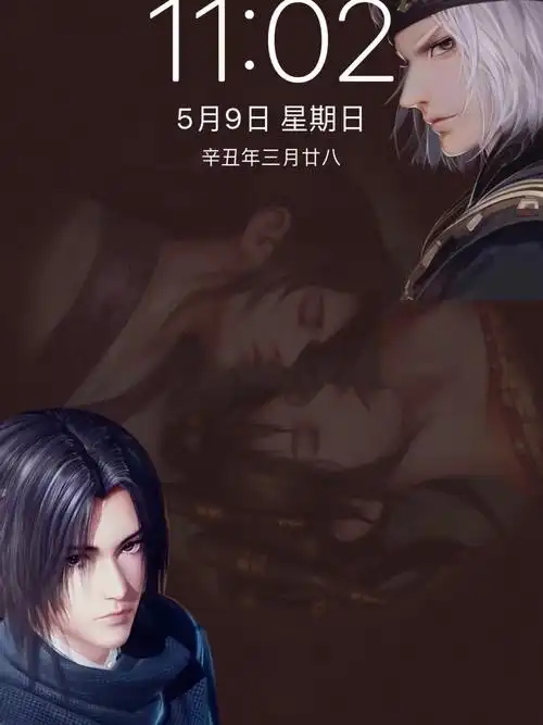 俺小学就喜欢的盖聂卫庄手机壁纸