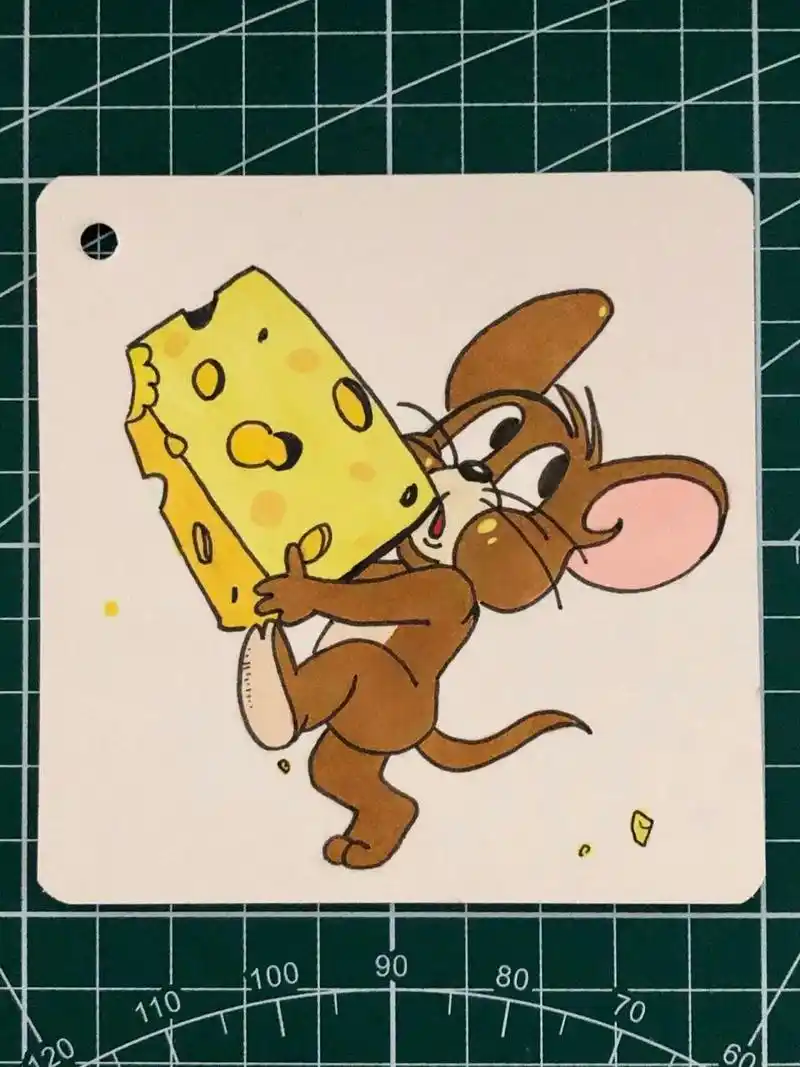 猫和老鼠|杰瑞简笔画教学 超简单的杰瑞简笔画教学 步骤: 1.