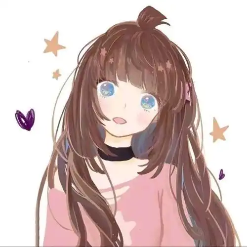 卡通漫画风女头像 正确的人会让你变得温柔_卡通头像-qqkw个性网