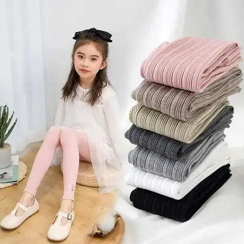 打底搭裙裤袜女童白色纯棉底裤宝宝儿童薄款儿童袜子016岁