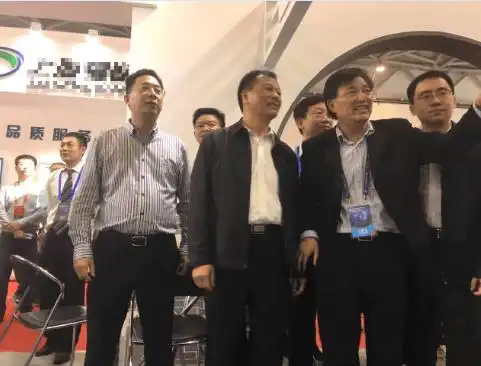 国家保密局局长田静视察远望信息展区