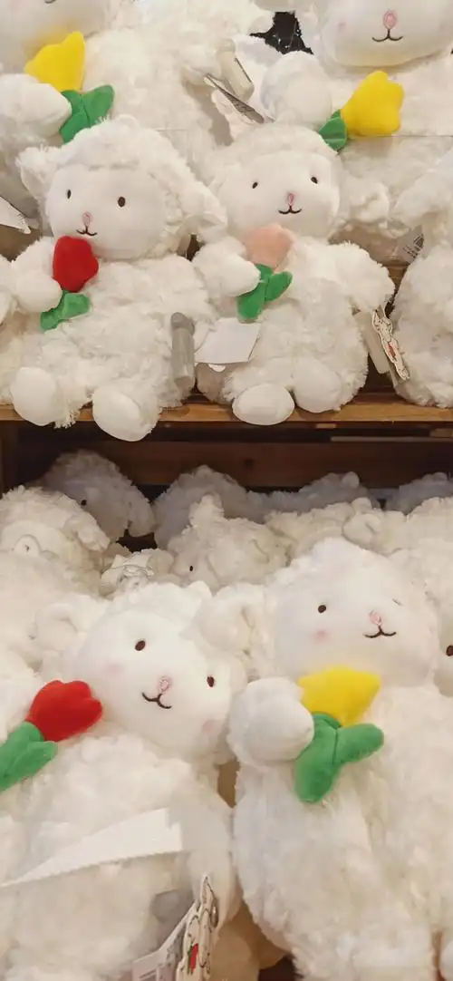 毛绒玩具公仔可爱风手机壁纸