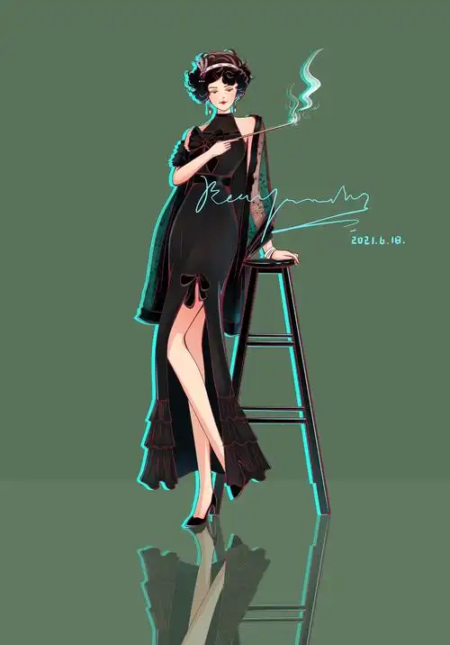 人物立绘|平面|海报|欧阳白m - 原创作品 - 站酷 (zcool)