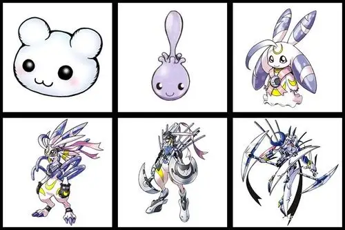 斯兽→朱庇特兽浮球兽→种子兽→爱娜温兽→奇鸟兽→塞壬兽→刻瑞斯兽