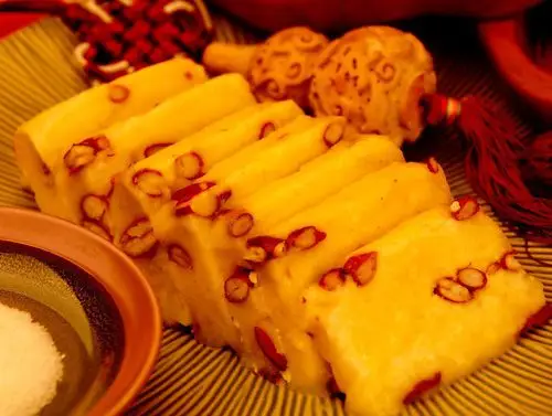 东北特产 老街基东北特产纯手工年糕大黄米老式年糕切糕700g