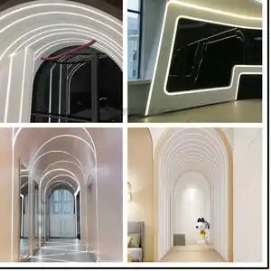 走廊led灯带图片