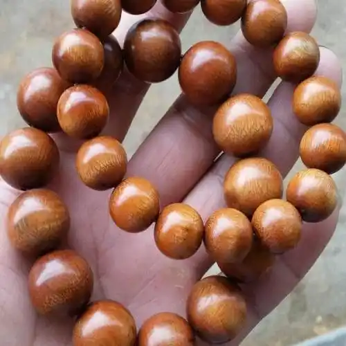 "手串生活"野生山桃子木手串,保正真品