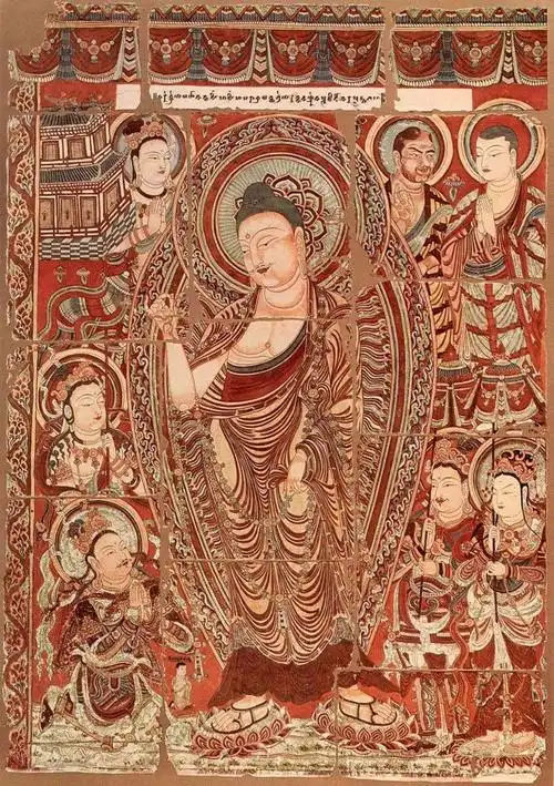 09:38:56千佛洞壁画14喜欢敦煌壁画虚寒错同采自photo