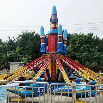 景区孩子爱玩的室外游乐场设备项目 儿童旋转 升降旋转 自控飞机规格