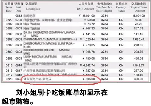 第三方支付乱象:本地刷卡吃饭 账单在外地购物