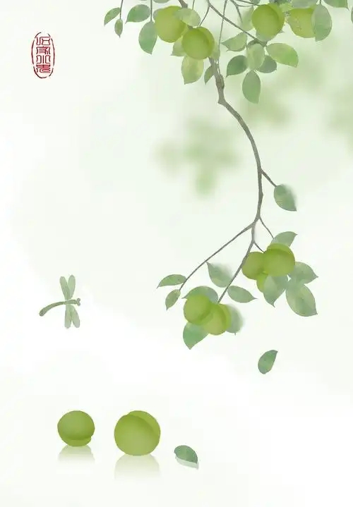 青梅插画_石家小鬼__插画师作品_涂鸦王国gracg.com