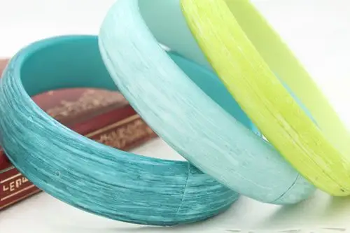 塑料 五金 多层组合手环 外贸 欧美手镯