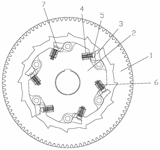 自检式棘轮棘爪机构的制作方法