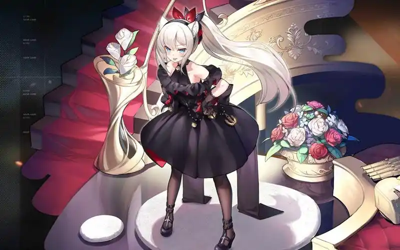 【碧蓝航线】哈曼 宴会皮肤 舞会的傲娇妖精(含特触)我老婆终于出新