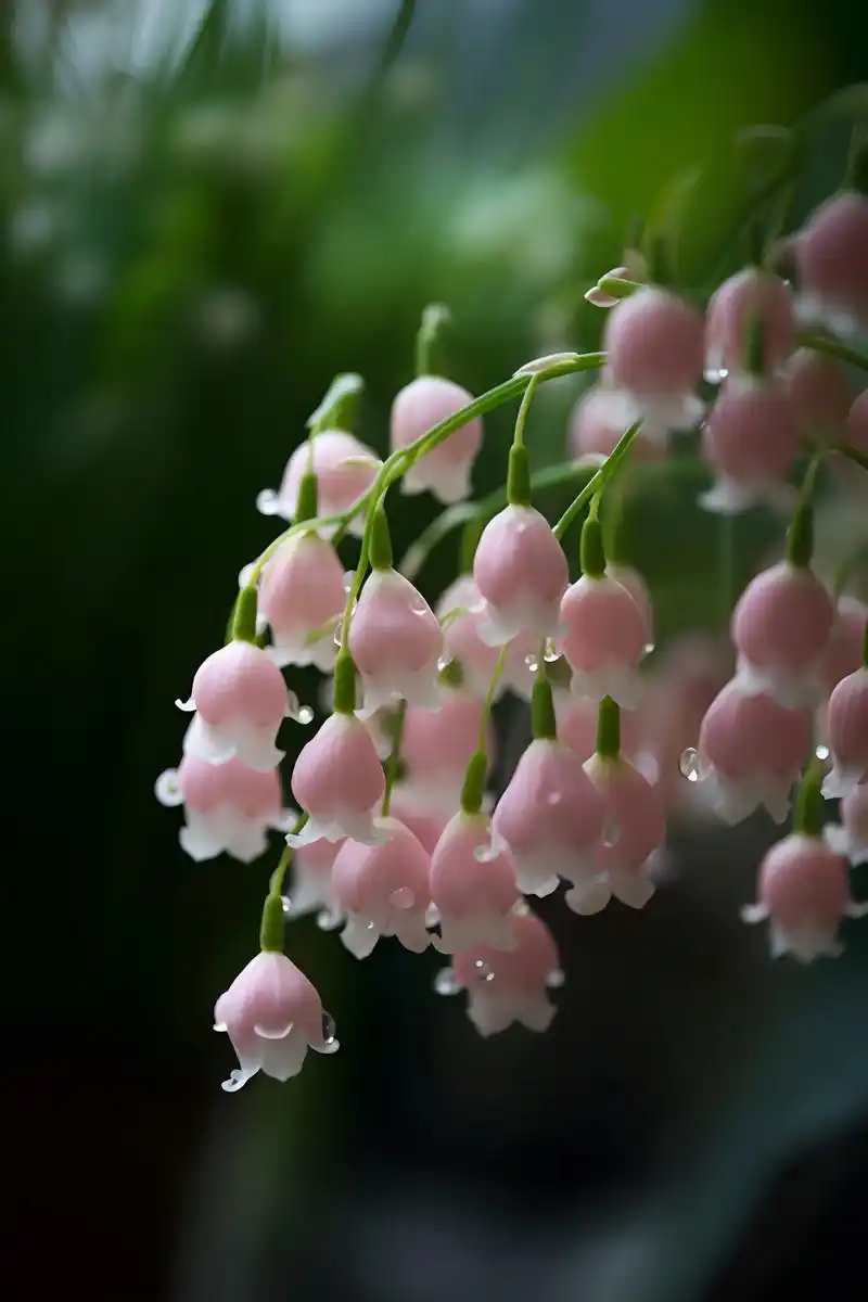 铃兰花的花语:幸福归来 传说只要收到铃兰花 就会受到幸运之神 - 抖音