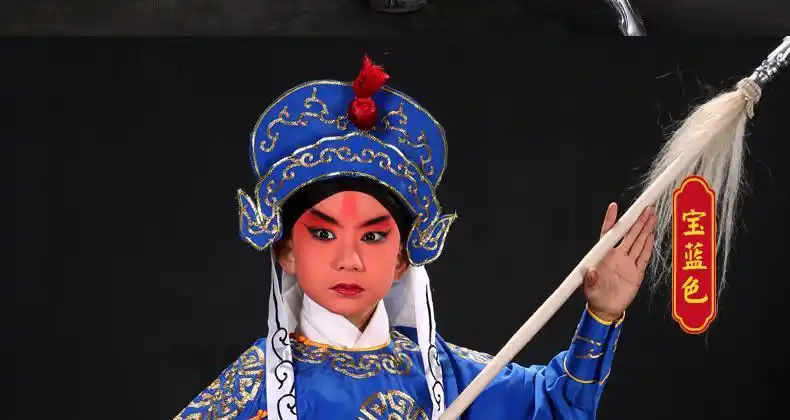 戏服兵衣戏装京剧儿童男兵衣戏服古装戏曲舞台演出服装武生小兵龙套服