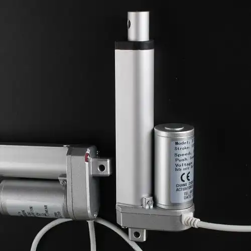 汐岩电动推杆10mm1500mm马达伸缩杆升降器12v24v直流交流推杆电机行程