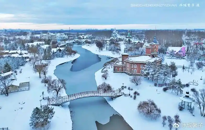 哈尔滨用一场盛大的雪迎接冬天