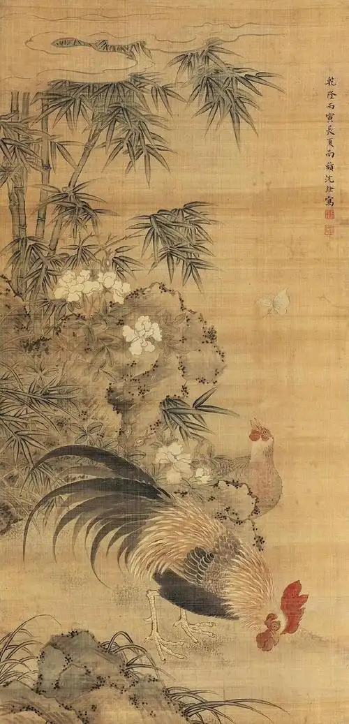 清代宫廷画家沈铨你听说过吗