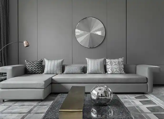 高级灰,简洁更有范|空间|家装设计|室内设计盈盈_原创作品-站酷(zcool