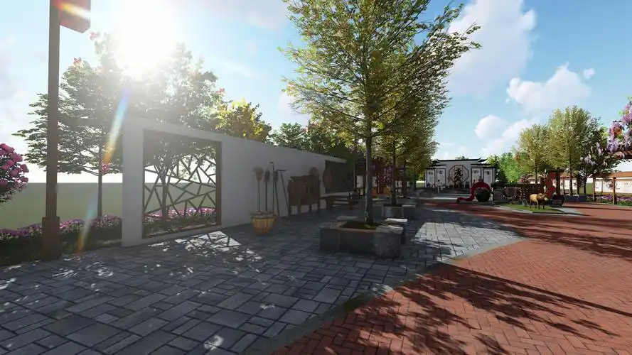 乡村广场|空间|景观设计|家里有只吞金兽 - 原创作品 - 站酷 (zcool)