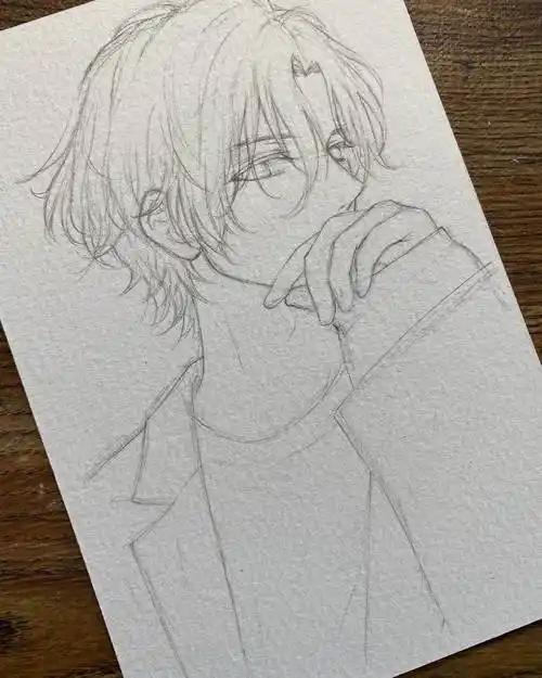 水彩画人物男水彩画人物男动漫