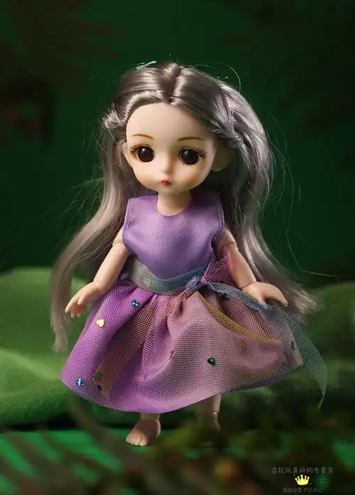 潮玩/动漫 人偶/bjd/兵人 远博童学(yuanbo) 礼盒换装13关节娃娃 16cm