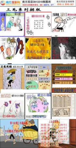 3d310期三毛图库