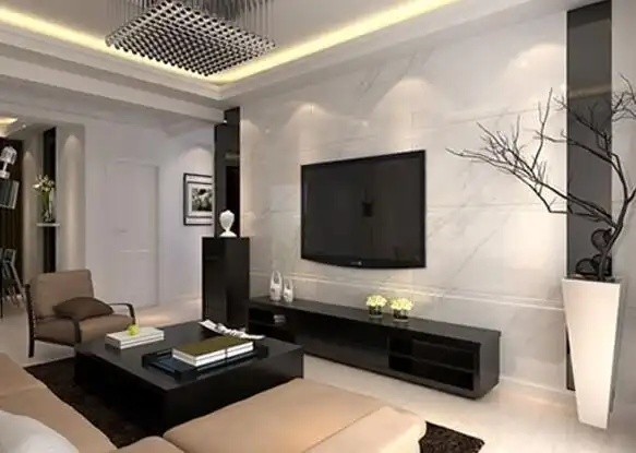 客厅墙上可以贴瓷砖吗客厅墙上贴瓷砖好还是刷漆好