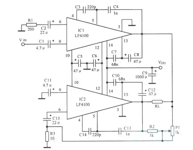 btl功率放大电路