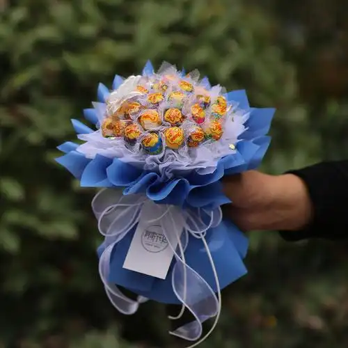 棒棒糖糖果网红零食花束节日礼物闺蜜孩子女友卡通花