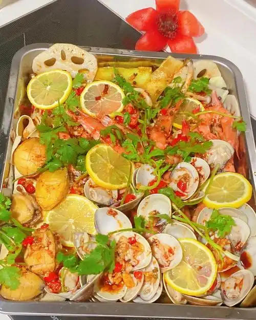 凉拌海鲜拼盘赞赞赞