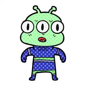 三眼卡通三眼外星人照片