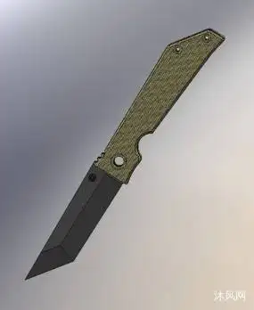 折叠刀(匕首)设计模型图纸合集的封面图