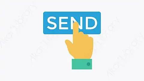 图片素材-020-发送send扁平卡通银行和金融业图标元素