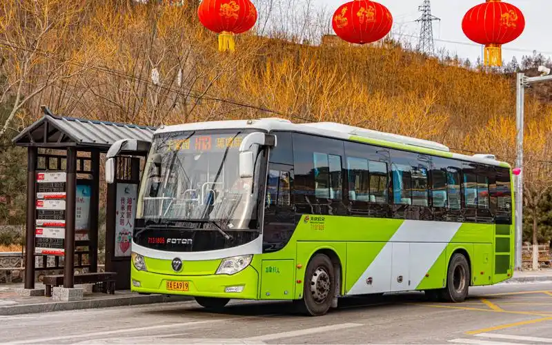 【北京公交】h13路旅游鹰山路激情飙车运行视频 bj6103c7btd 秋场段