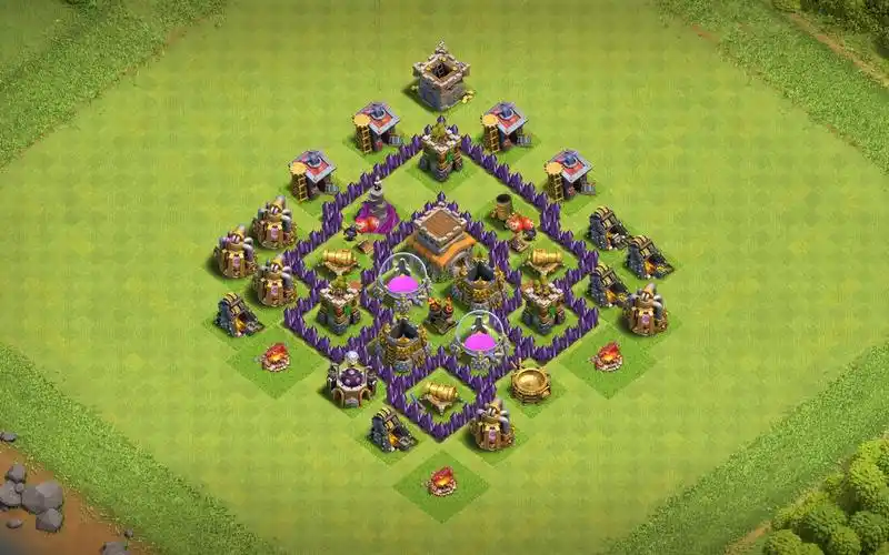 【 b>部落冲突 /b>】阵型 b>讲解 /b>与推荐01,两个五本阵型帮你度过