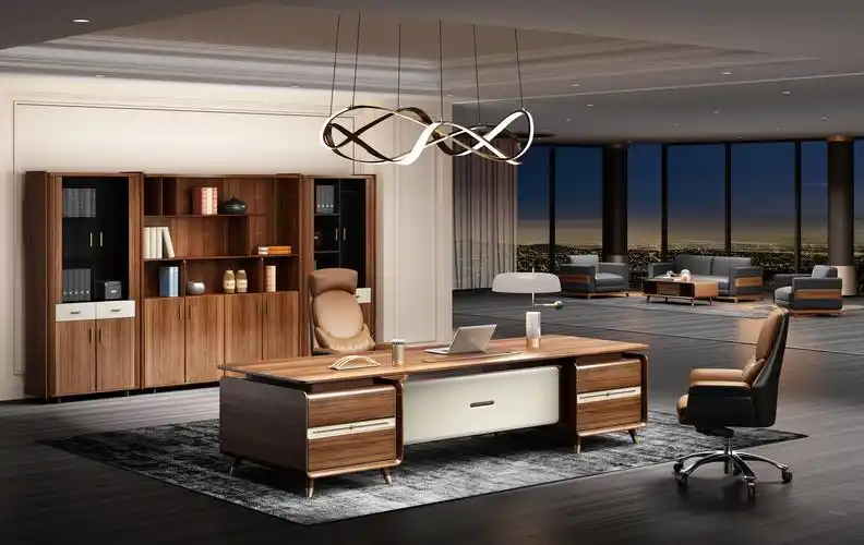 班台厂家直销,办公大班台厂家定制,大班台厂,迪欧办公家具大班台