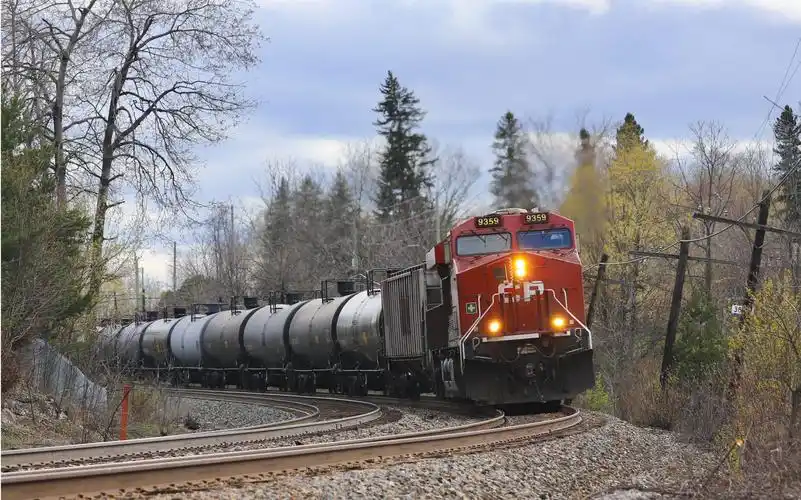 来自墨西哥的访客—ferromex fxe 4054担当cp650次乙醇专列