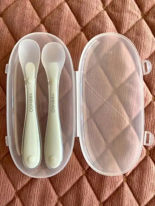 婴儿硅胶勺软勺