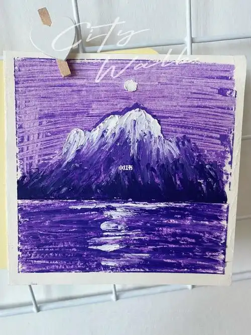 鲁本斯油画棒初尝试