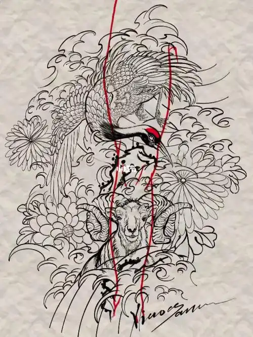 花腿传统手稿设计