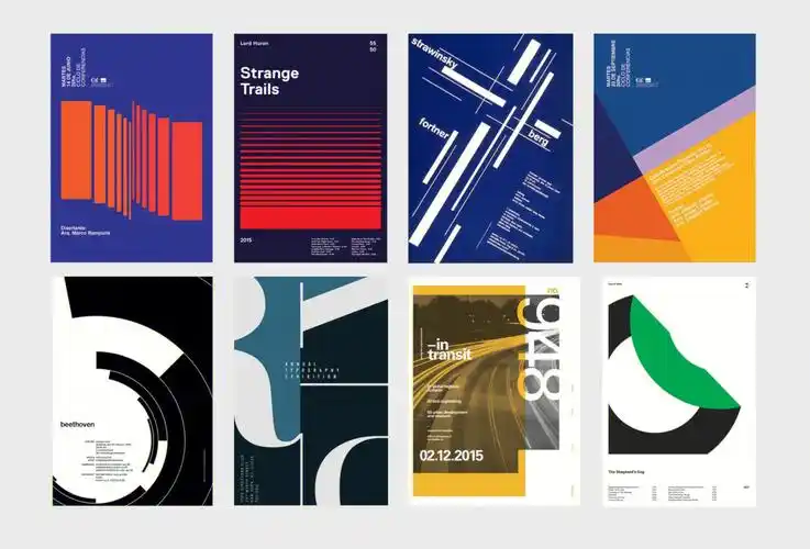 瑞士国际风格平面设计