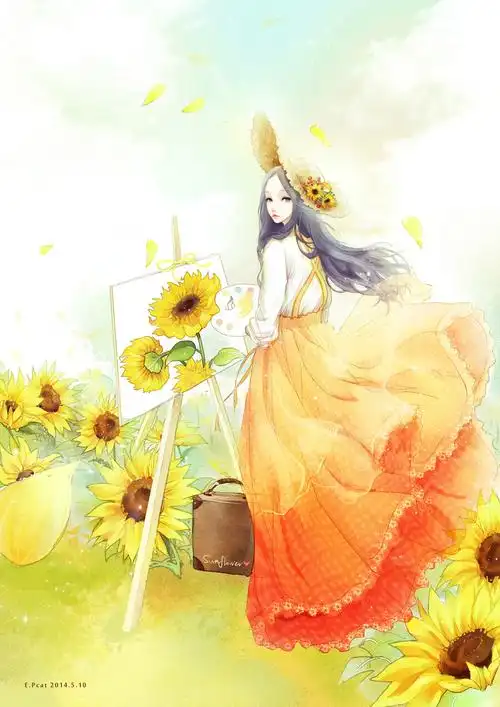 花火杂志封面插画师epcat