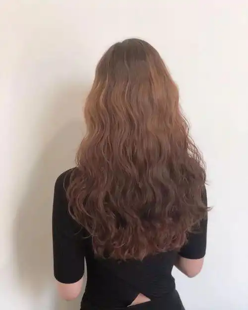 清新脱俗的长发蛋卷