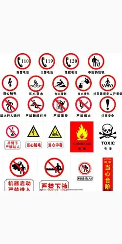 韩庄镇中心幼儿园中一班养成教育活动《安全标志》 苏伟 褚艳茹